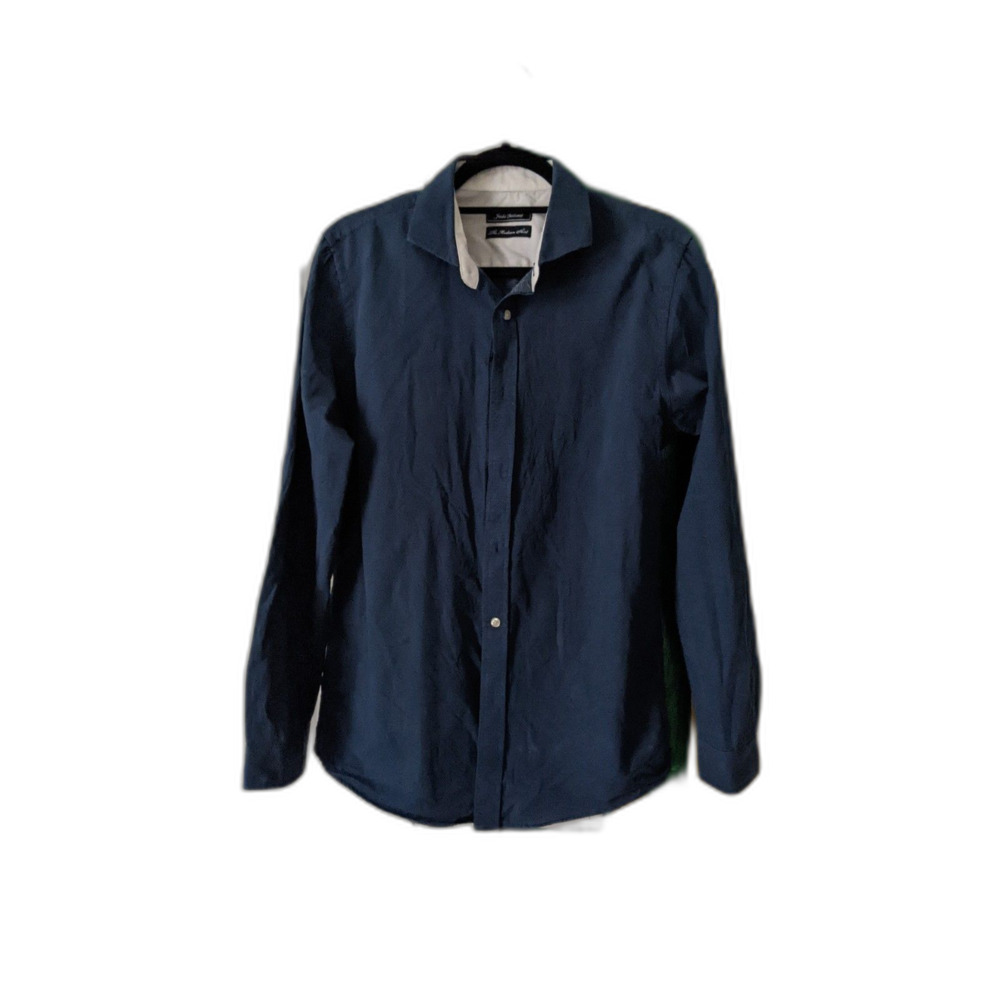 Jachs tailored The Madison Shirt royal blue